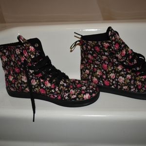 Dr. Martin canvas floral sneakers